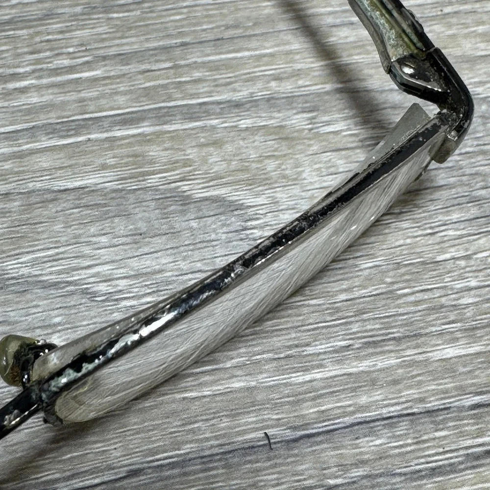 Ray-Ban RB 8588 Titanium Eyeglass Frames‎ 52-18-140 Semi Rimless Black